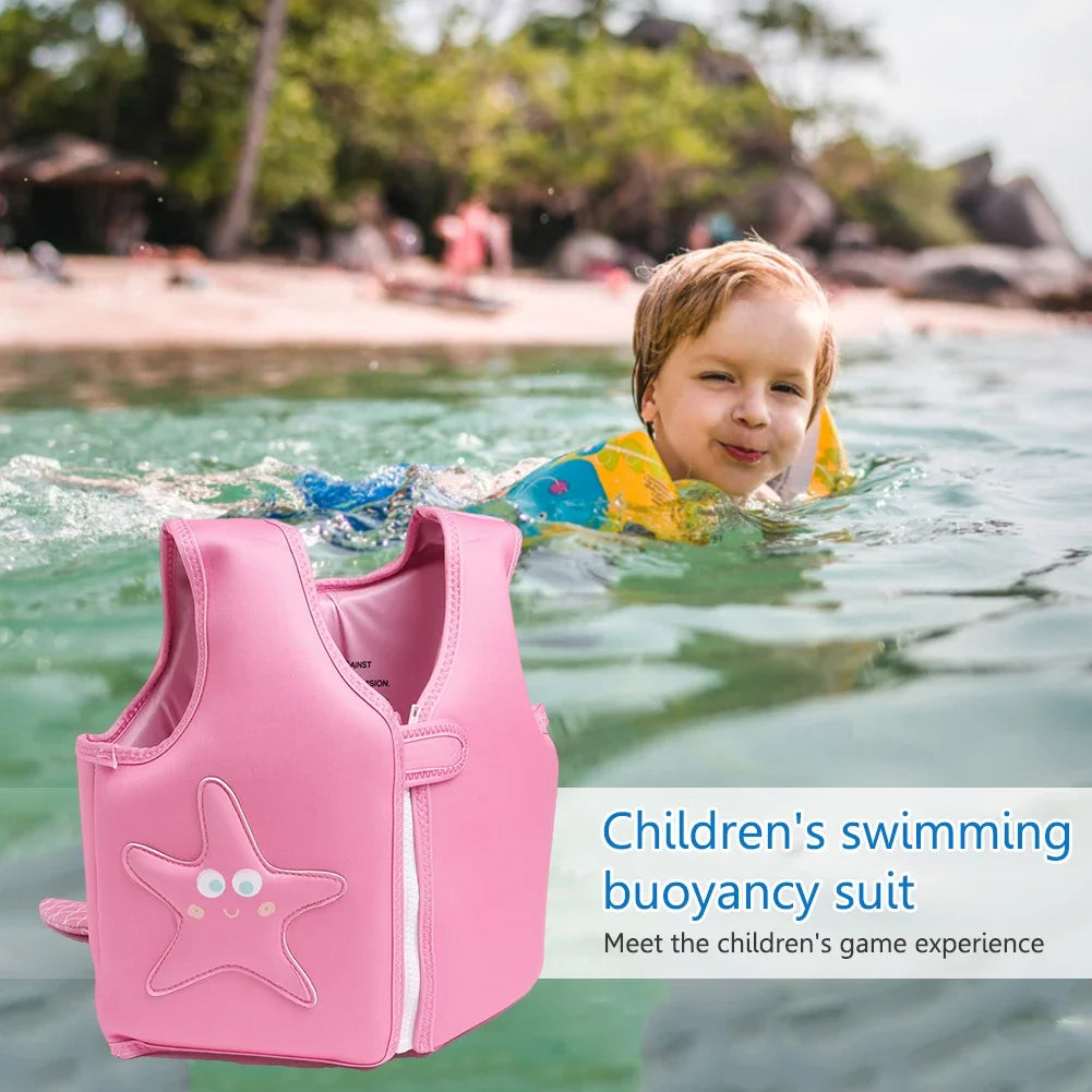 Infant Buoyancy Vest Jacket Cute Three-dimensional Design Child Bathing Swimming Life Float Swim Gear Swimming Pool Accessories