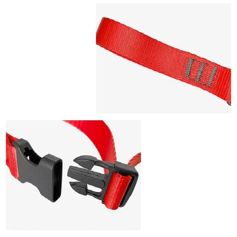 Rock Climbing Ascending Decive Shoulder Girdles Adjustable SRT Chest Safety Belt Harness Outdoor Protection Survival