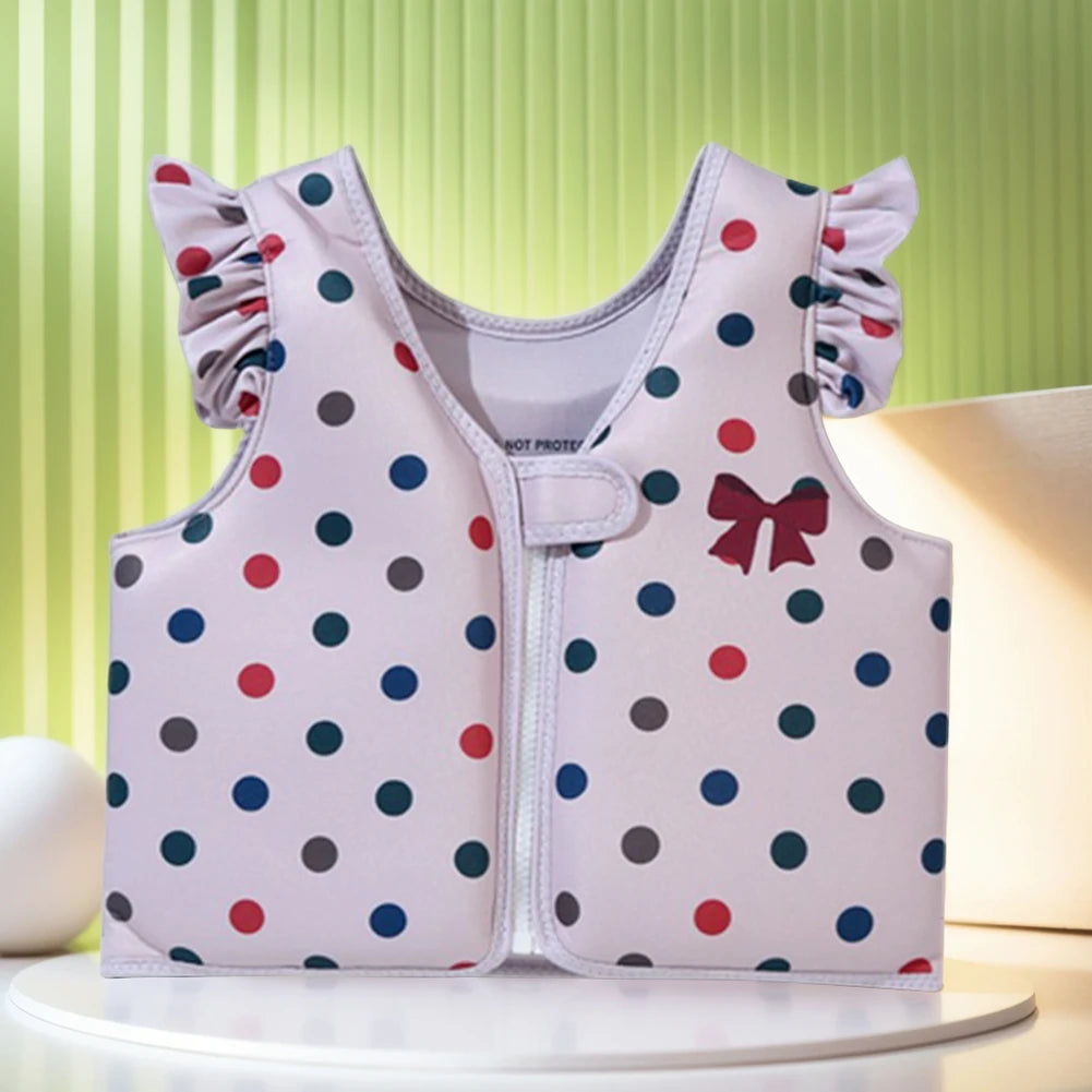 Kids Swim Vest Swim Trainer Vest Cute Swimming Aid Buoyancy Clothing Cartoon Floaties Swimsuit Buoyancy Swimwear for Boys Girls