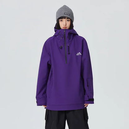 Couple Winter Skiing Jacket 2025 New Warm Snow Clothes Woman Pro Windproof Ski Sport Hoodies Man Outdoor Snowboard Top Tracksuit