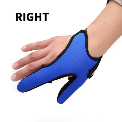 Fishing Gloves 2 Fingers Protector Breathable Anti-Slip Anti-Cut Fishing Gloves Carp Outdoor Fishing Tackle Accessories Supplies