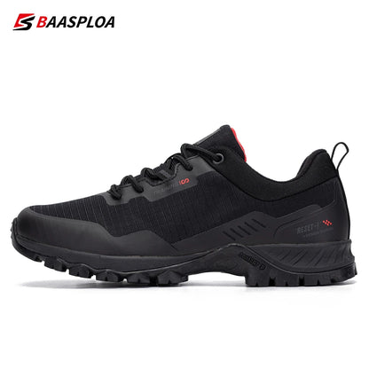 Men's Waterproof Hiking Shoes- Anti-Skid Outdoor Travel Sneakers Comfortable Sport