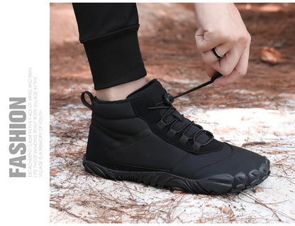 Hiking shoes Pro Non-Slip Waterproof Winter, Winter Barefoot Shoes,  Mens Womens Winter Barefoot