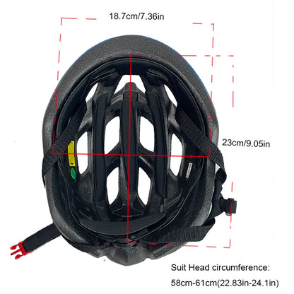 Manio Ultralight Adjustable Size Lighweight Bike Helmet For Men Women