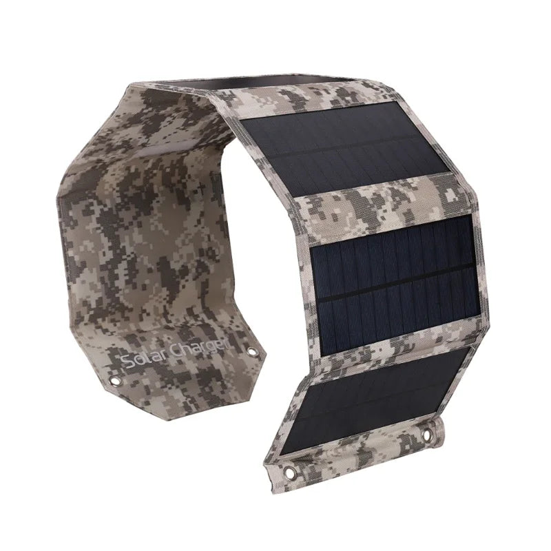 60W 80W 100W Foldable Solar Panel 5V USB Portable Folding Bag Battery Charger for Phone Outdoor Camping Waterproof Power Bank