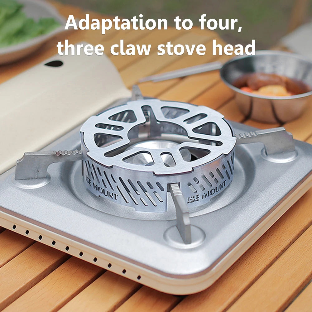 Mini Wind Shield Camping Stoves Windproof Ring S/L Stainless Steel Gas Picnic Cookers Outdoor Wind Deflectors Stove Windshield
