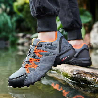 Men Women Waterproof Hiking Shoes Outdoor Camping Trainers Mountain Climbing Trekking Sneakers Walking Hunting Tactical Boots