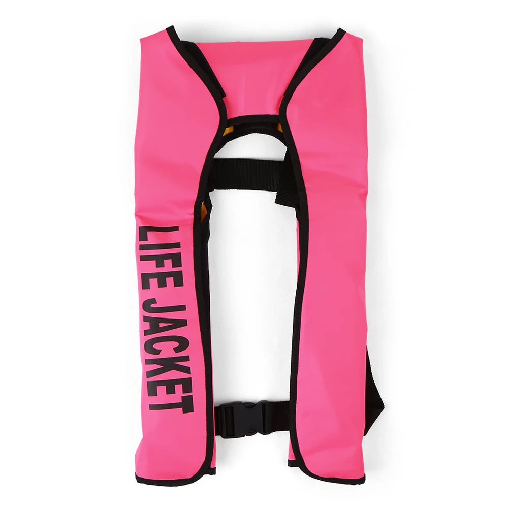 Manual Inflatable Life Jacket Adult Life Vest Water Sports Swimming Fishing Survival Jacket