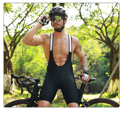 X-TIGER Pro Men's Cycling Bib Shorts Bretelle Professional Cyclist MTB Road Tights Bicycle Clothing For Long Distance Riding