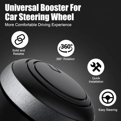 Universal Car Steering Wheel Booster Ball Labor Saving Turning Spinner Knob Bearing Power Handle Holder Automotive Accessories