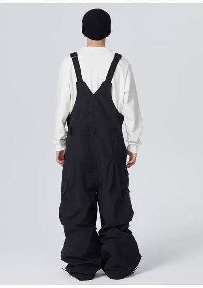 Winter Warm Windproof Skiing Pants Man Snowboard Clothing Woman New Snow Cargo Pants Loose Hip-hop Overalls Alpine Sport Trouser
