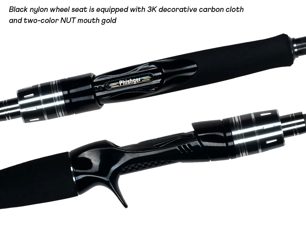 MAXIMUS Lure Fishing Rod 1.8m 2.1m 2.4m 2.7m 3.0m 30T Carbon Spinning Baitcasting FUJI Guide Travel Casting 3-35g L/M/MH BIUTIFU