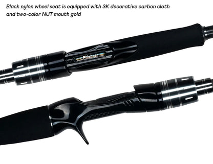MAXIMUS Lure Fishing Rod 1.8m 2.1m 2.4m 2.7m 3.0m 30T Carbon Spinning Baitcasting FUJI Guide Travel Casting 3-35g L/M/MH BIUTIFU