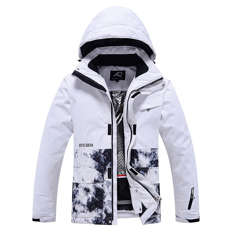 Outdoor Sports Ski Jackets for Man Women Thicken Windproof Waterproof Winter Snow Coats Snowboarding Warm Breathable Jackets