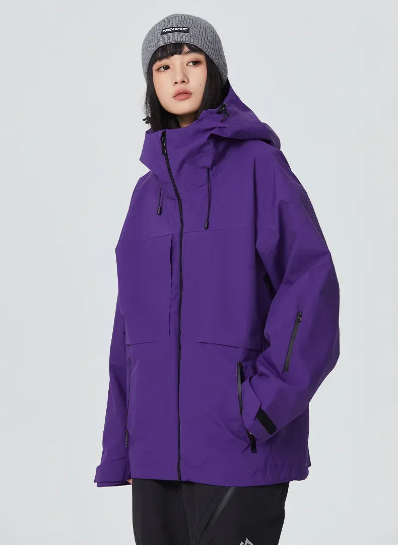 2025 Winter Couple Skiing Jackets New Woman Snowboard Sport Tops Man Warm Skiing Coats Pro 3L Waterproof Windproof Snow Clothes