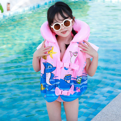 Baby Float Life Vest Jacket Children PVC Drifting Safety Vest Swimming Vest for Children Buoyancy Floating Vest Swimming Vest