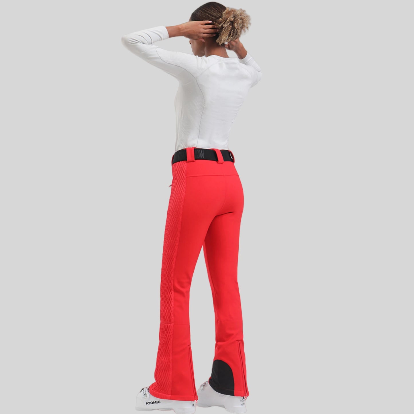 Female Slim Skiing Pants Outdoor Windproof Warm Snow Trousers New Elasticity Women Snowboard Clothes Winter Waterproof Britches