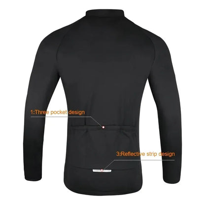 GRSRXX Thermal Winter Cycling Jacket MTB Bike Coat Bicycle Coat Sleeveless  Long Sleeve Clothing Cycling Jersey Ciclismo Unisex