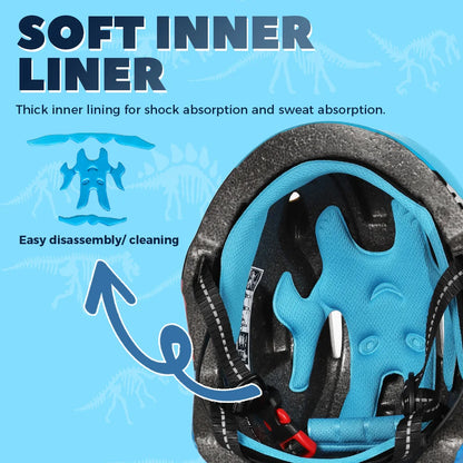 VICTGOAL Kids Bicycle Helmet Child Sports Safety Cycling Protection Knee Elbow Pad Sets Balance Bike Roller Skating Helmet Guard