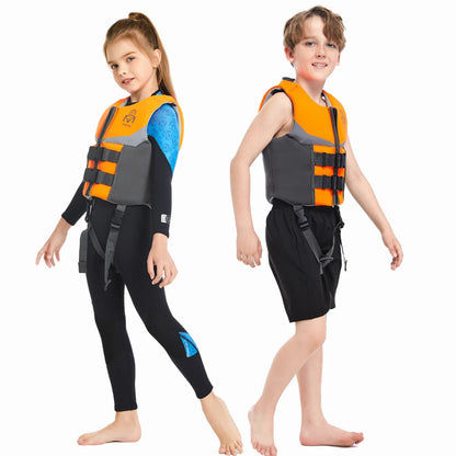 Children Buoyancy Vests, Life Jacket for Kids, Swim Vest for Boys and Girls, Swimsuit Flotation Swimming Aid
