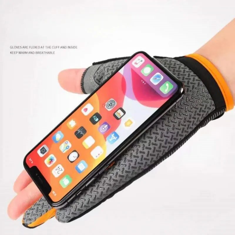 Fishing Catching Gloves Protect Hand Professional Release Anti-slip Fish Gloves Men Women Outdoor Fishing Gloves Apparel