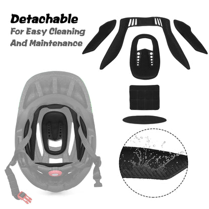 Kids Detachable Full Face Helmet Children Sports Safety Helmet for Cycling Skateboarding Roller Skating