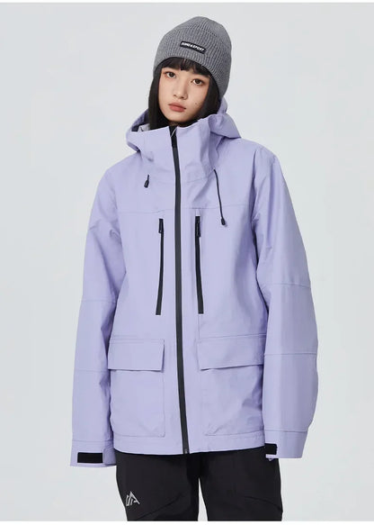Outdoor Winter Skiing Jacket 2025 Man Snowfield Sport Tops Couple Ski Cold Coat Pro Warm Waterproof Woman Snow Tracksuit Clothes