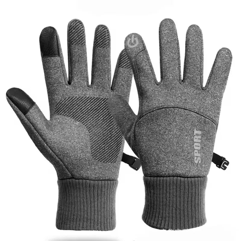 Winter Waterproof Touchscreen Gloves for Men Women Windproof Non-Slip Warm Cycling Motorcycle Ski Driving Sports Fishing Gloves
