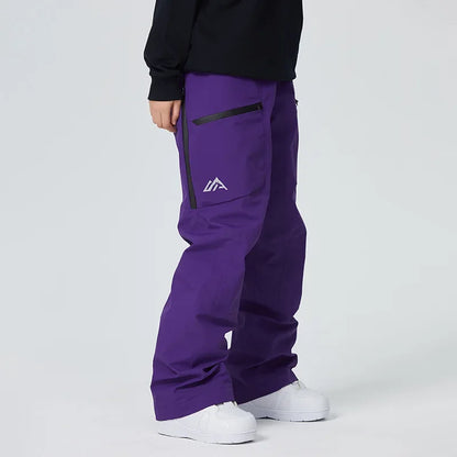 2025 Winter Women Ski Pants Snowfield Windproof Snowboard Sport Trousers Warm Man Loose Overalls New Pro Waterproof Skiing Pants