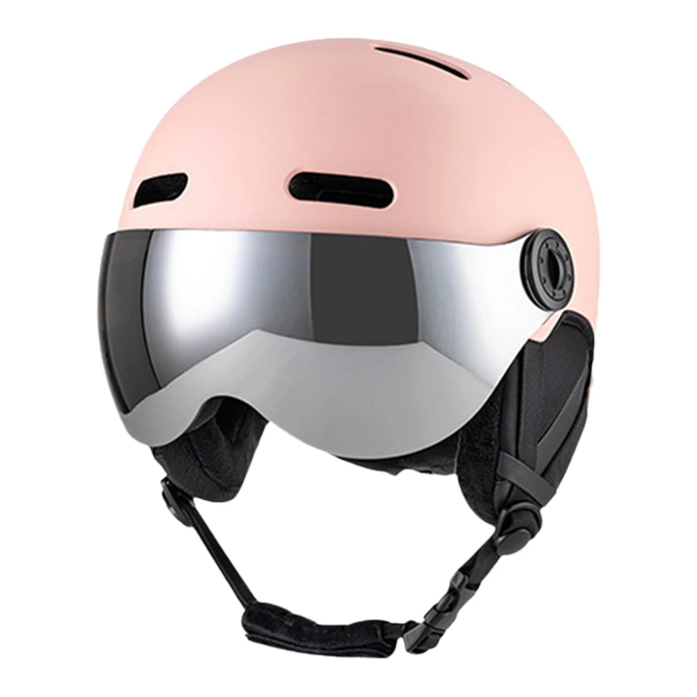Skiing Helmet Snowboard Helmet With Detachable Glasses Winter Outdoor Sports Ski Helmet Safety Skateboard Skiing Snowboard Snow