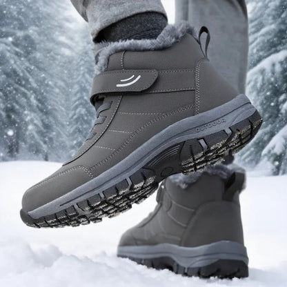 Ankel Bootsfor Women Casual Winter Shoes Platform Non-slip Warm Ankle Boots Plush Combat Outdoor Casual Hiking Motorcycle Boots