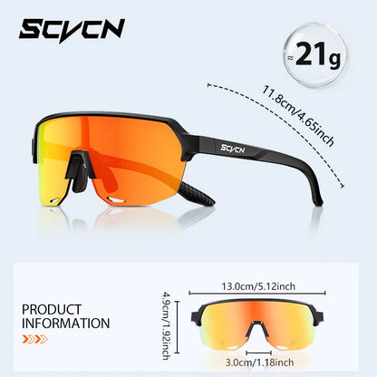 SCVCN Kids Hiking Sunglasses Teenager Sports UV400 Goggles