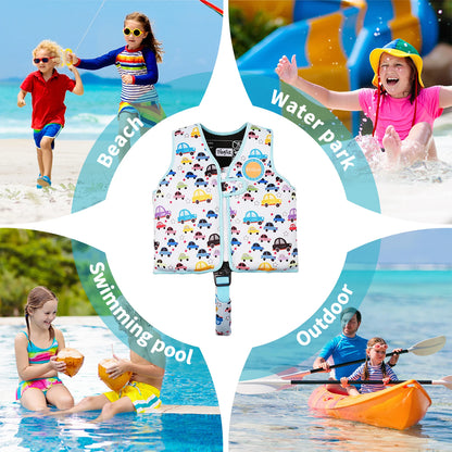 Children's Buoyancy Vest with Adjustable Belt hild Bathing Swimming Life Float Swim Gear Life Jacket Swimming Pool Accessories