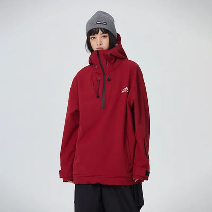 New Couple's Skiing Jackets 2025 Winter Warm Snow Clothes Pro Windproof Woman Ski Sport Hoodies Man Outdoor Snowboard Tracksuit
