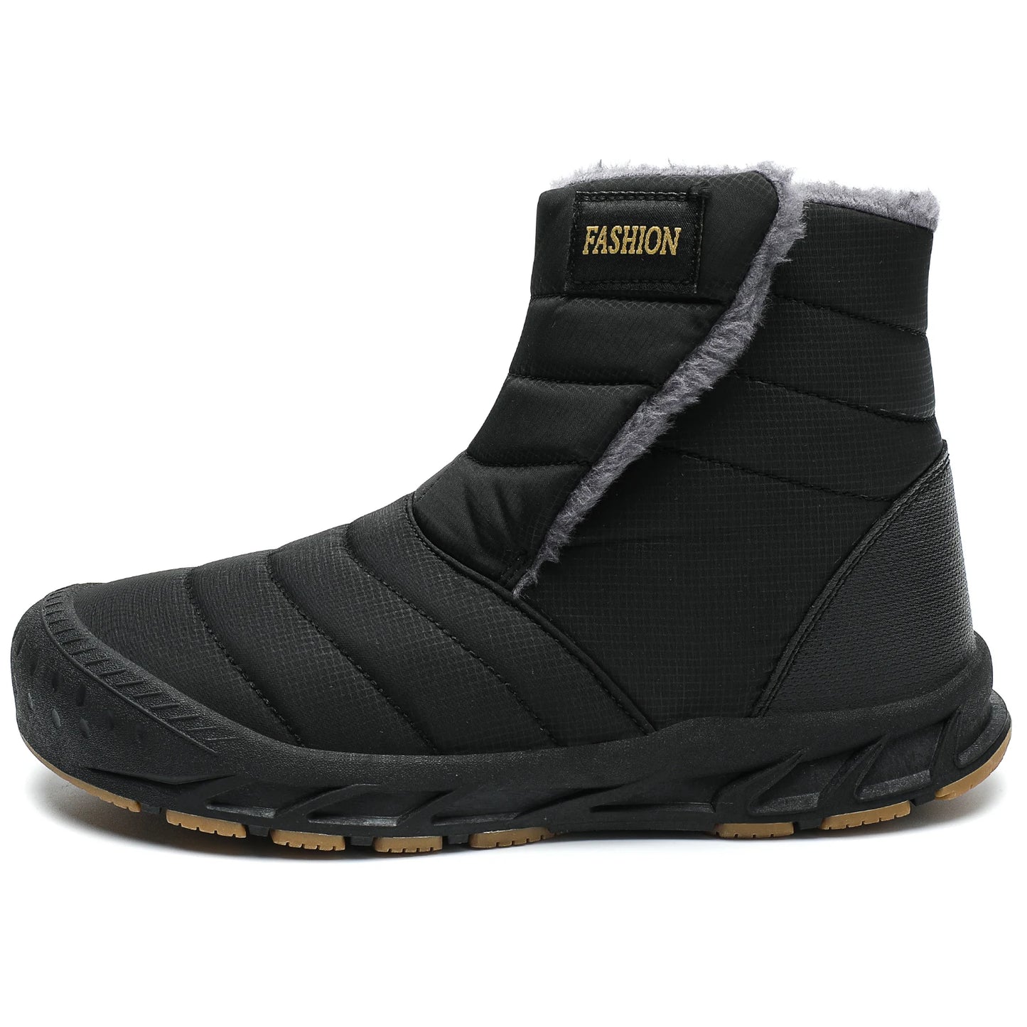 New Men Winter Snow Boots Outdoor Women Velvet Warm Walking Shoes Waterproof Ski Shoes High-Top Cotton Boots Thick Cotton Shoes