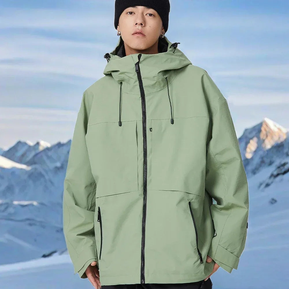 2025 Winter Couple Skiing Jackets New Woman Snowboard Sport Tops Man Warm Skiing Coats Pro 3L Waterproof Windproof Snow Clothes