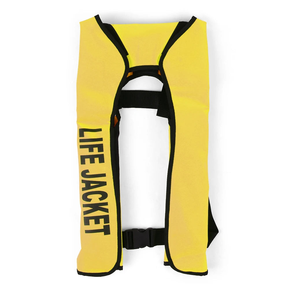 Manual Inflatable Life Jacket Adult Life Vest Water Sports Swimming Fishing Survival Jacket