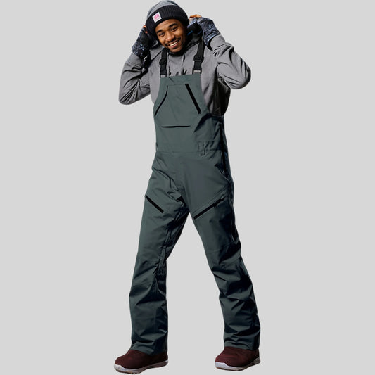 Waterproof Snowboard Sport Pants Winter New Skiing Trousers Men Loose Ski Overalls Outdoor Windproof Snow Strap Pants Clothing