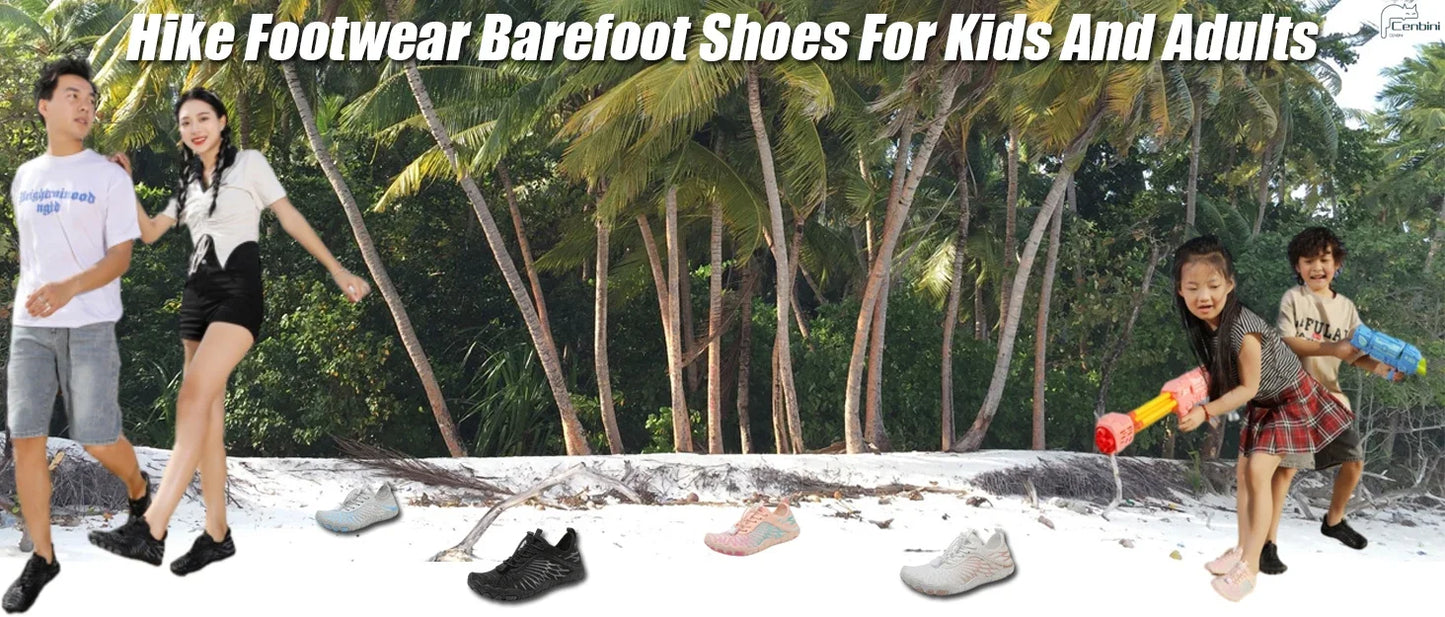 Hike Footwear Barefoot Womens, Winter Summer Wide Toe Barefoot Hiking Shoes Boots Sneakers for Women Men