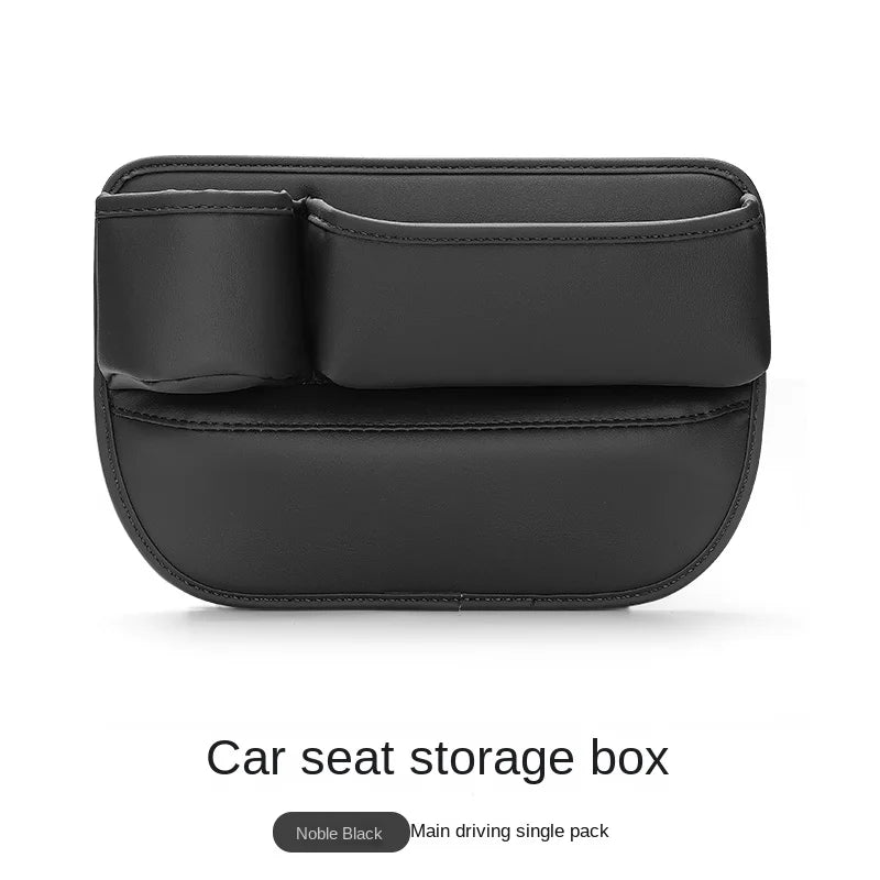 Car Seat Gap Organizer Multifunction Console Crevice Filler Side Storage Box with Cup Holder Sundries Storage Pocket Accessories