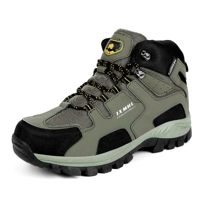 Couple Hiking Shoes Men Mountain Climbing Trekking Boots Women  Non-slip Outdoor Work Ankle Boot