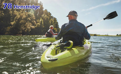 1 Pair Kayak Paddles Heavy Duty Aluminium Alloy Kayak Oars Adjustable Length Detachable Portable Paddles for Inflatable Kayaks