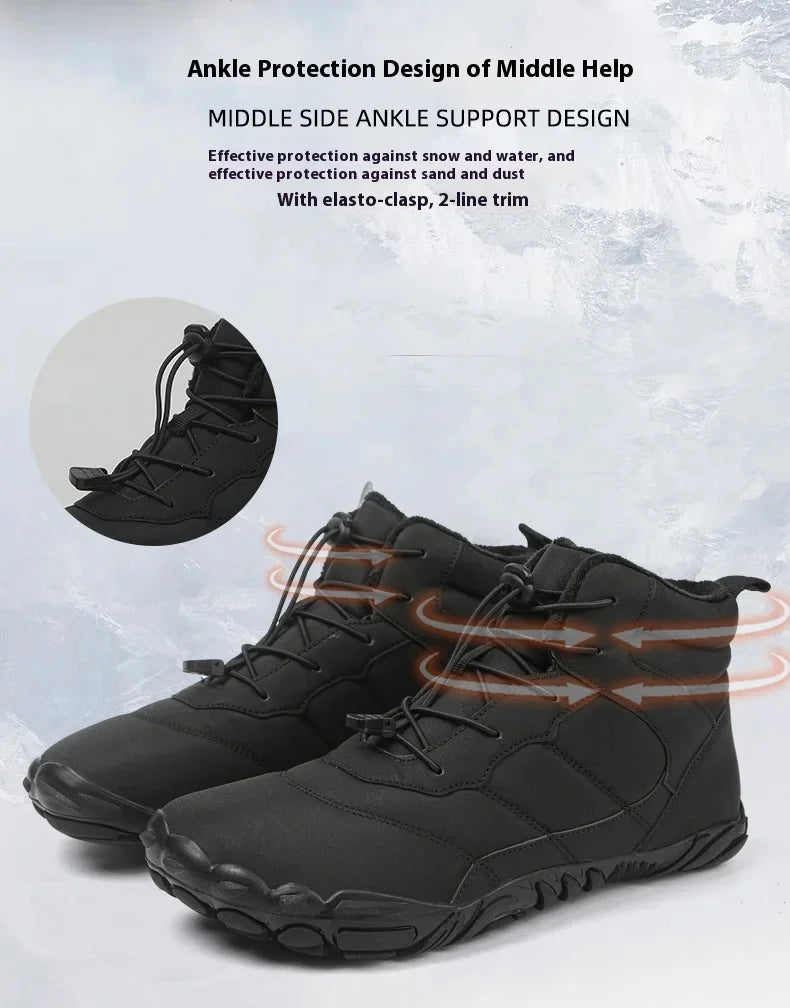 Hike Footwear Barefoot Womens, Winter Summer Wide Toe Barefoot Hiking Shoes Boots Sneakers for Women Men
