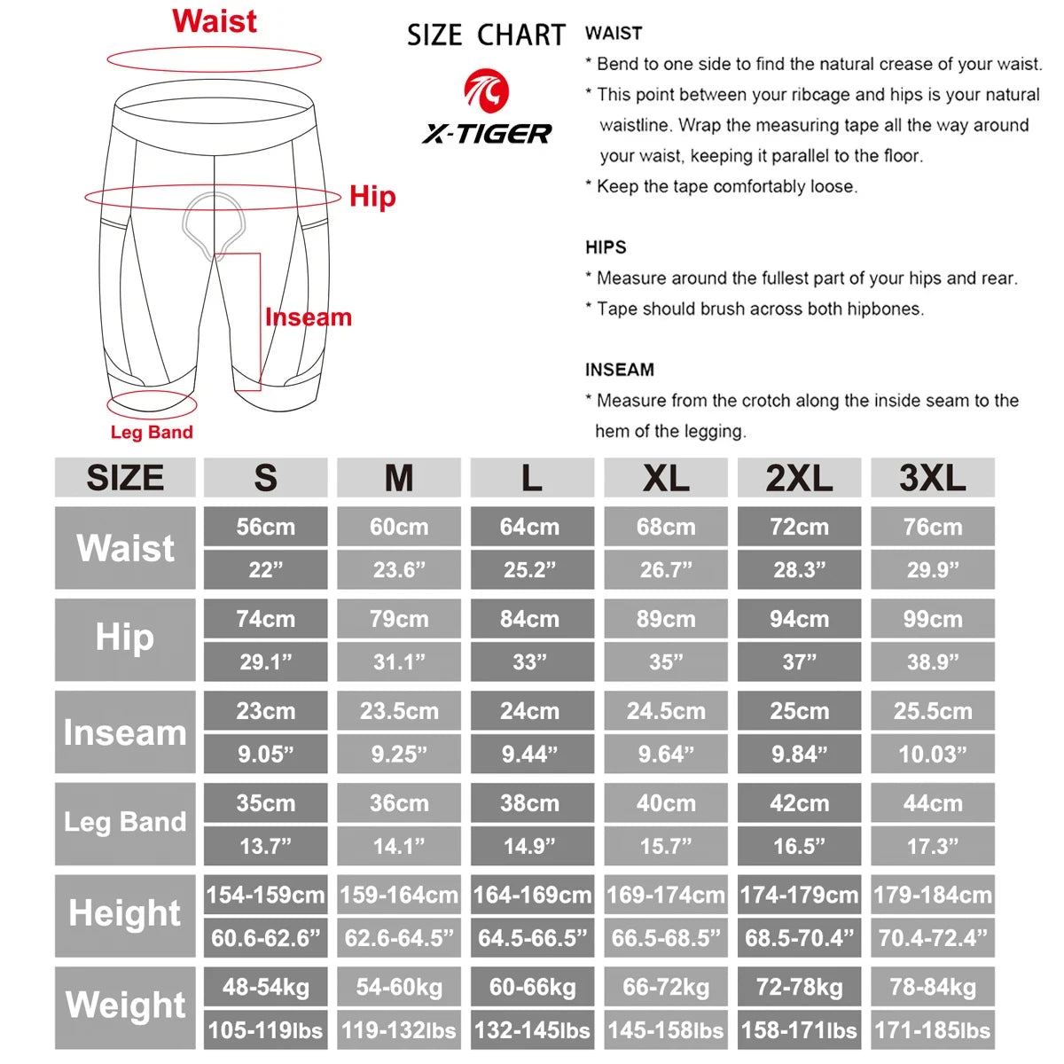 X-TIGER Women's Cycling Shorts Competitive Foam Padded MTB Bike Shorts with Side Pockets Summer Reflective Bib Tights