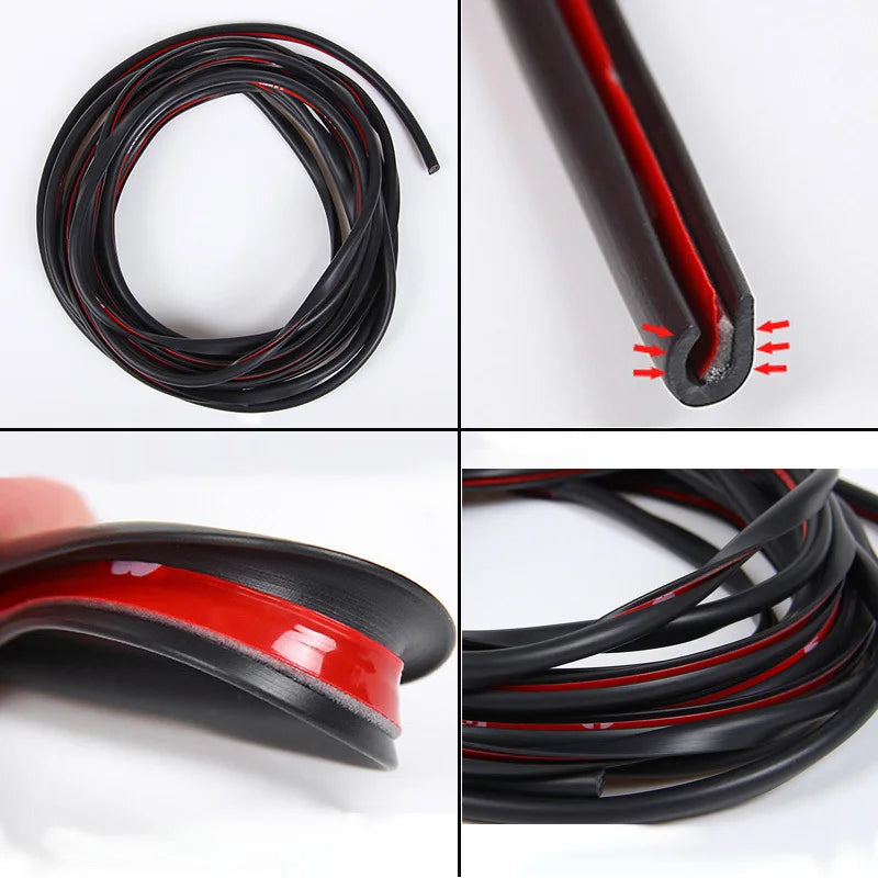 5M Universal Car Door Edge Guards Trim - Protects Your Vehicle from Scratches and Dents