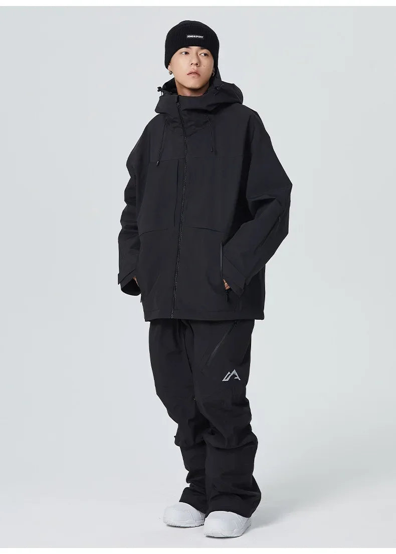 2025 Winter Couple Skiing Jackets New Woman Snowboard Sport Tops Man Warm Skiing Coats Pro 3L Waterproof Windproof Snow Clothes