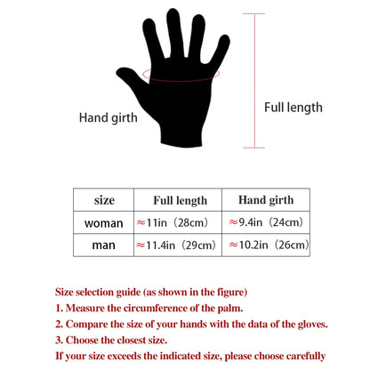2025 Ski Gloves Warm, Waterproof, Thickened Finger Gloves Winter Ski Board Snow Gloves Men's and Women's Accessories