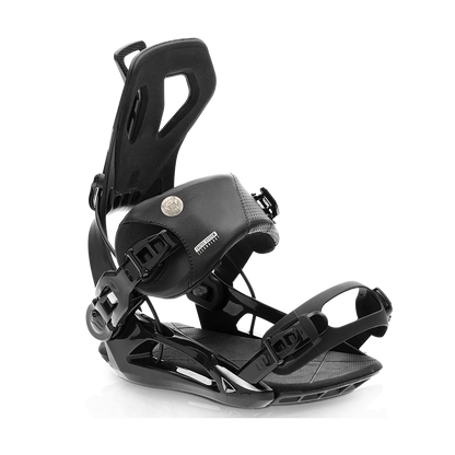 TERROR FS630 Step-In Snowboard Bindings Men Women 3D Highback EVA Shock Absorption Freestyle All-Mountain Quick Entry