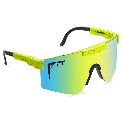 UV400 Cycling Glasses Men Women - Pit Viper Style MTB Outdoor Sport Sunglasses