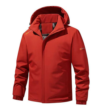 Men's Winter Outdoor Coat Waterproof Windproof Warm Thick Jacket Men Unisex Hiking Camping Skiing Climbing Windbreaker Overcoat
